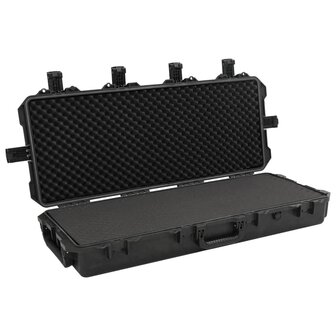 Flightcase draagbaar 100,5x42x17 cm PP zwart 4