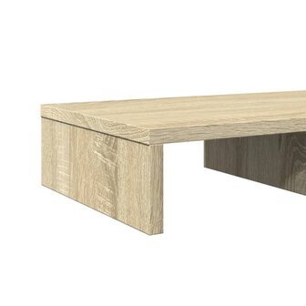 Monitorstandaard 50x27x10 cm bewerkt hout sonoma eikenkleurig 7