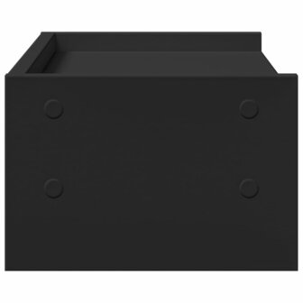 Monitorstandaard 42x24x16 cm bewerkt hout zwart 5