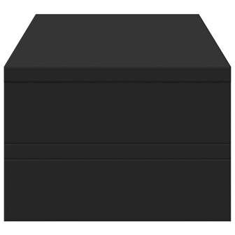 Monitorstandaard 54x22x15 cm bewerkt hout zwart 5