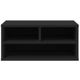 Printerkastje 49x40x22,5 cm bewerkt hout zwart 5