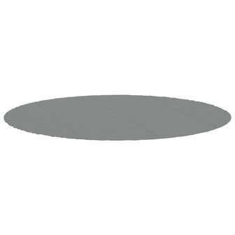 Zwembadgrondzeil &Oslash;458 cm polyester geotextiel lichtgrijs 3