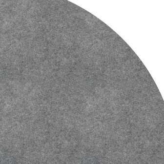 Zwembadgrondzeil &Oslash;550 cm polyester geotextiel lichtgrijs 4