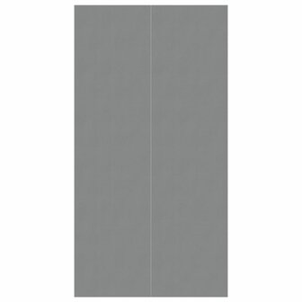 Zwembadgrondzeil 420x220 cm polyester geotextiel lichtgrijs 2