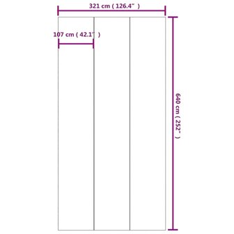 Zwembadgrondzeil 640x321 cm polyester geotextiel lichtgrijs 7