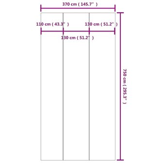 Zwembadgrondzeil 750x370 cm polyester geotextiel lichtgrijs 7
