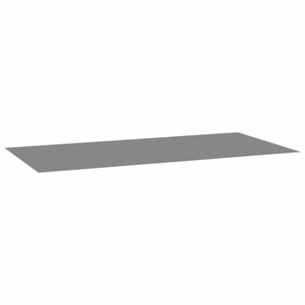 Zwembadgrondzeil 999x500 cm polyester geotextiel lichtgrijs 3