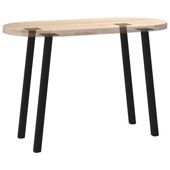 Salontafelpoten 4 st 72 cm staal zwart 8