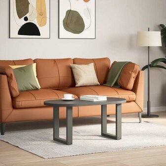Salontafelpoten 2 st U-vormig 28x(42-43) cm staal antraciet 2