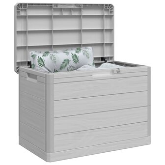 Kussenbox 77,5x44,5x53 cm polypropeen grijs 4