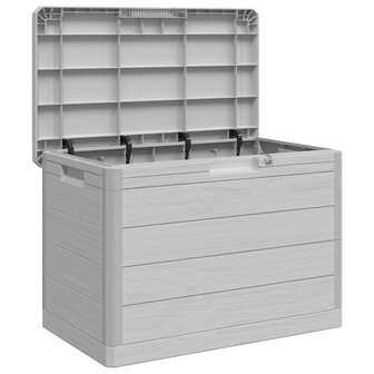 Kussenbox 77,5x44,5x53 cm polypropeen grijs 8