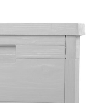 Kussenbox 77,5x44,5x53 cm polypropeen grijs 9