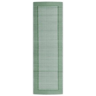 Buitenkleed ARAKIL 80x250 cm polypropeen groen 2