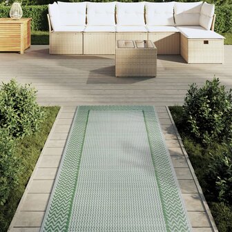 Buitenkleed ARAKIL 80x250 cm polypropeen groen 3