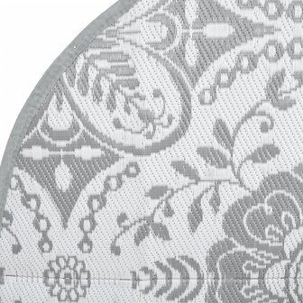 Buitenkleed ARAKIL &Oslash;160 cm polypropeen lichtgrijs 4