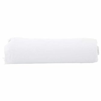 Geotextielmembraan 1x10 m polyestervezel wit 6