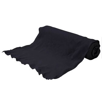 Geotextielmembraan 1x10 m polyestervezel zwart 7