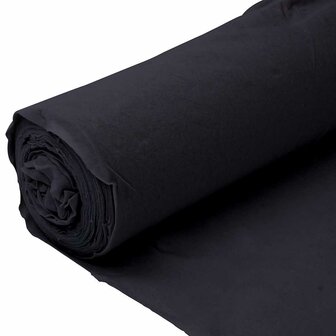 Geotextielmembraan 1x10 m polyestervezel zwart 8