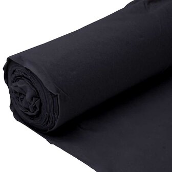 Geotextielmembraan 1x50 m polyestervezel zwart 8