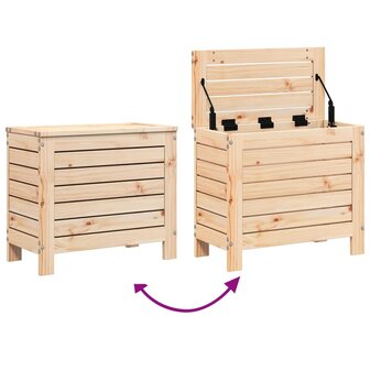 Tuinvoetenbank 62x31,5x52 cm massief grenenhout 7
