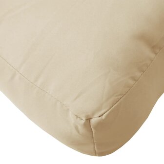 Palletkussen 70x70x12 cm beige 8