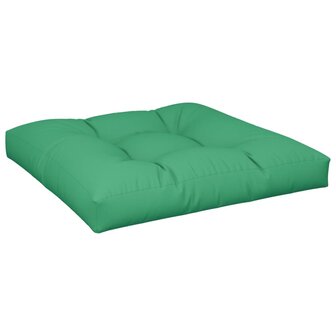 Palletkussen 80x80x12 cm stof groen 2