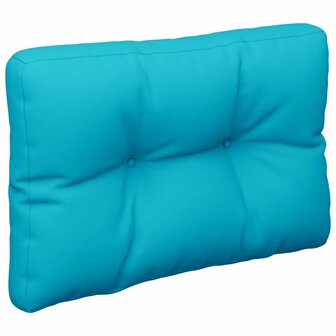 Palletkussen 50x40x12 cm stof turquoise 2
