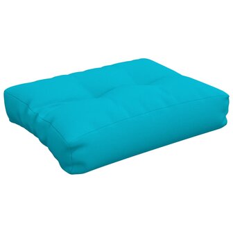 Palletkussen 50x40x12 cm stof turquoise 4