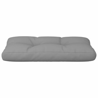 Palletkussen 80x40x12 cm stof grijs 5