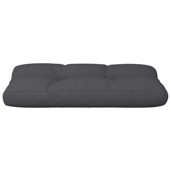 Palletkussen 80x40x12 cm stof zwart 5