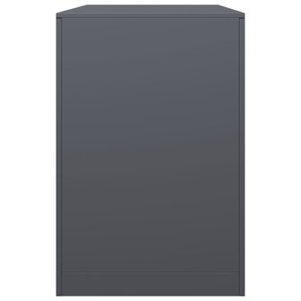 Haardhoutrek 100x40x60 cm staal antracietkleurig 5