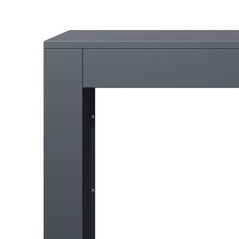 Haardhoutrek 100x40x60 cm staal antracietkleurig 7