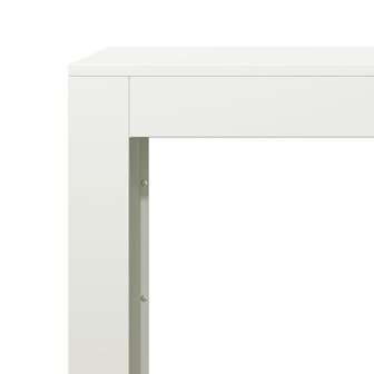 Haardhoutrek 60x40x80 cm staal wit 7