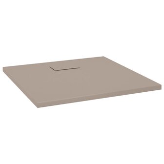 Douchebak 90x90 cm SMC bruin 2