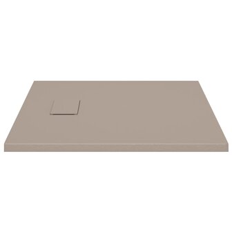Douchebak 90x90 cm SMC bruin 4
