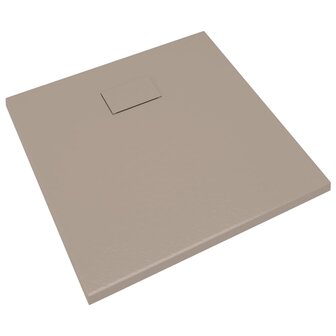Douchebak 90x90 cm SMC bruin 5