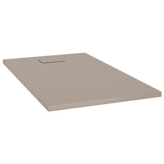 Douchebak 120x70 cm SMC bruin 2
