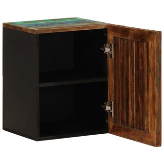 Badkamerwandkast 38x34x48 cm massief acaciahout 2