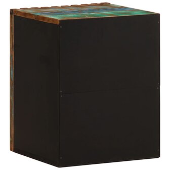 Badkamerwandkast 38x34x48 cm massief acaciahout 5