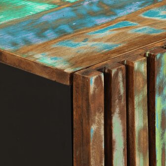 Badkamerwandkast 38x34x48 cm massief acaciahout 7
