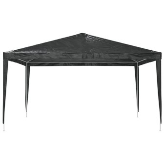 Partytent professioneel 90 g/m&sup2; 4x4 m antraciet 4