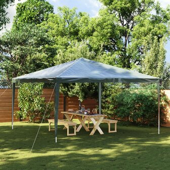 Partytent professioneel 90 g/m&sup2; 4x4 m groen  1