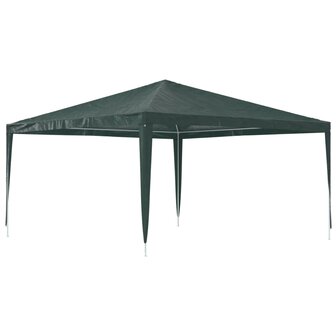 Partytent professioneel 90 g/m&sup2; 4x4 m groen  5