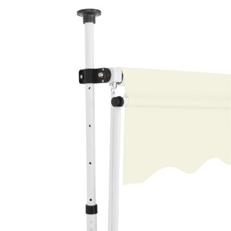 Luifel handmatig uittrekbaar 150 cm cr&egrave;me 3