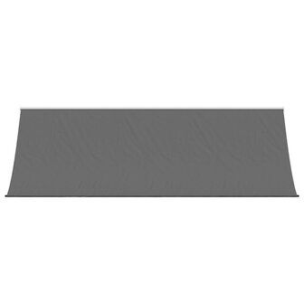 Luifel uittrekbaar 350x150 cm stof en staal antracietkleurig 3
