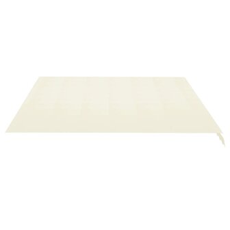 Vervangingsdoek voor luifel 4,5x3,5 m cr&egrave;mekleurig 4