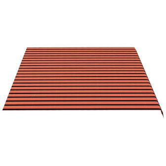 Vervangingsdoek voor luifel 5x3,5 m oranje en bruin 4