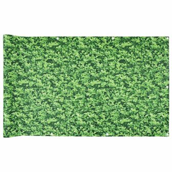 Balkonscherm plantpatroon 500x75 cm PVC groen 2