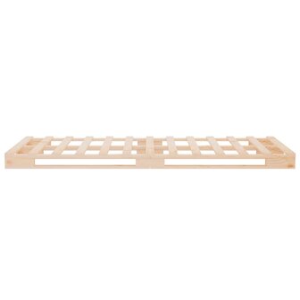 Palletbed massief grenenhout 90x200 cm 6