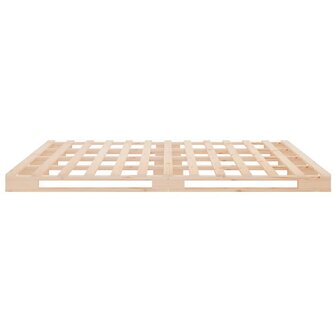 Palletbed massief hout 180x200 cm 6